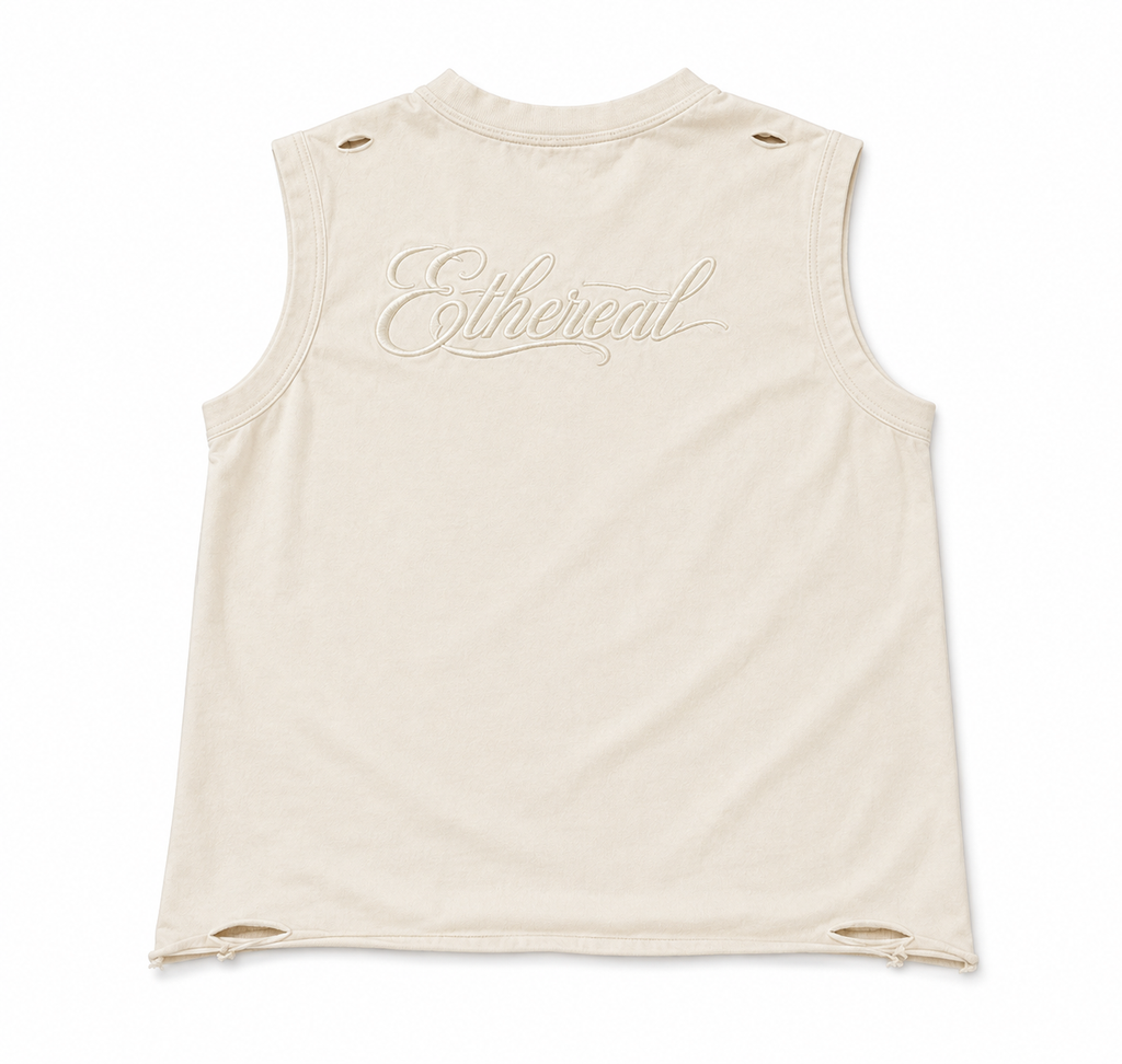 Ethereal Distressed Muscle Shirt