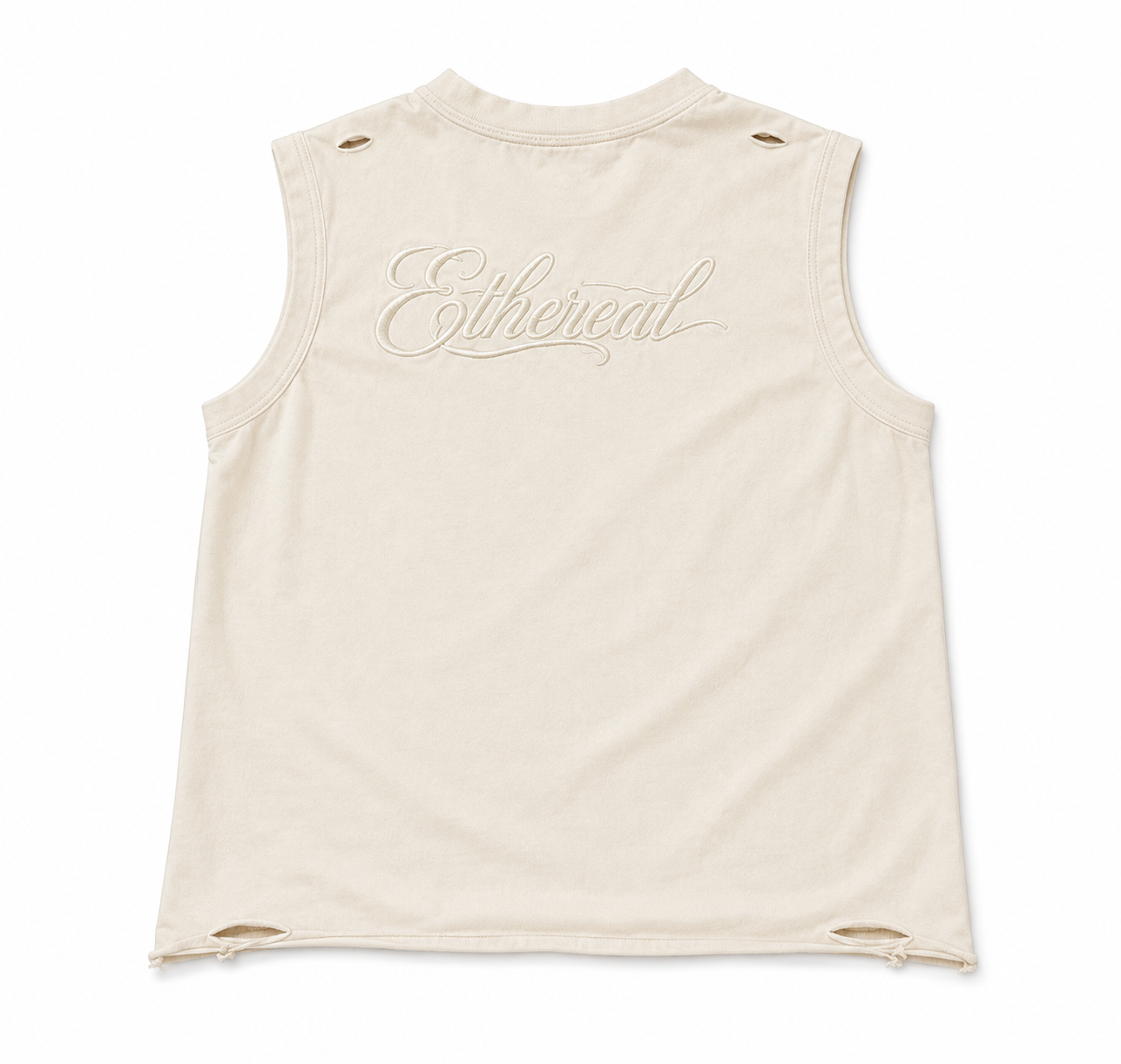 Ethereal Distressed Muscle Shirt