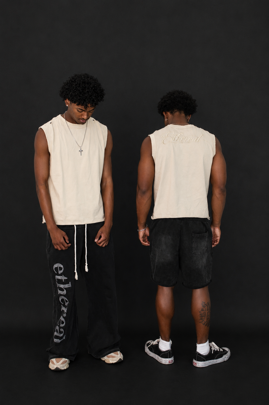Ethereal Distressed Muscle Shirt