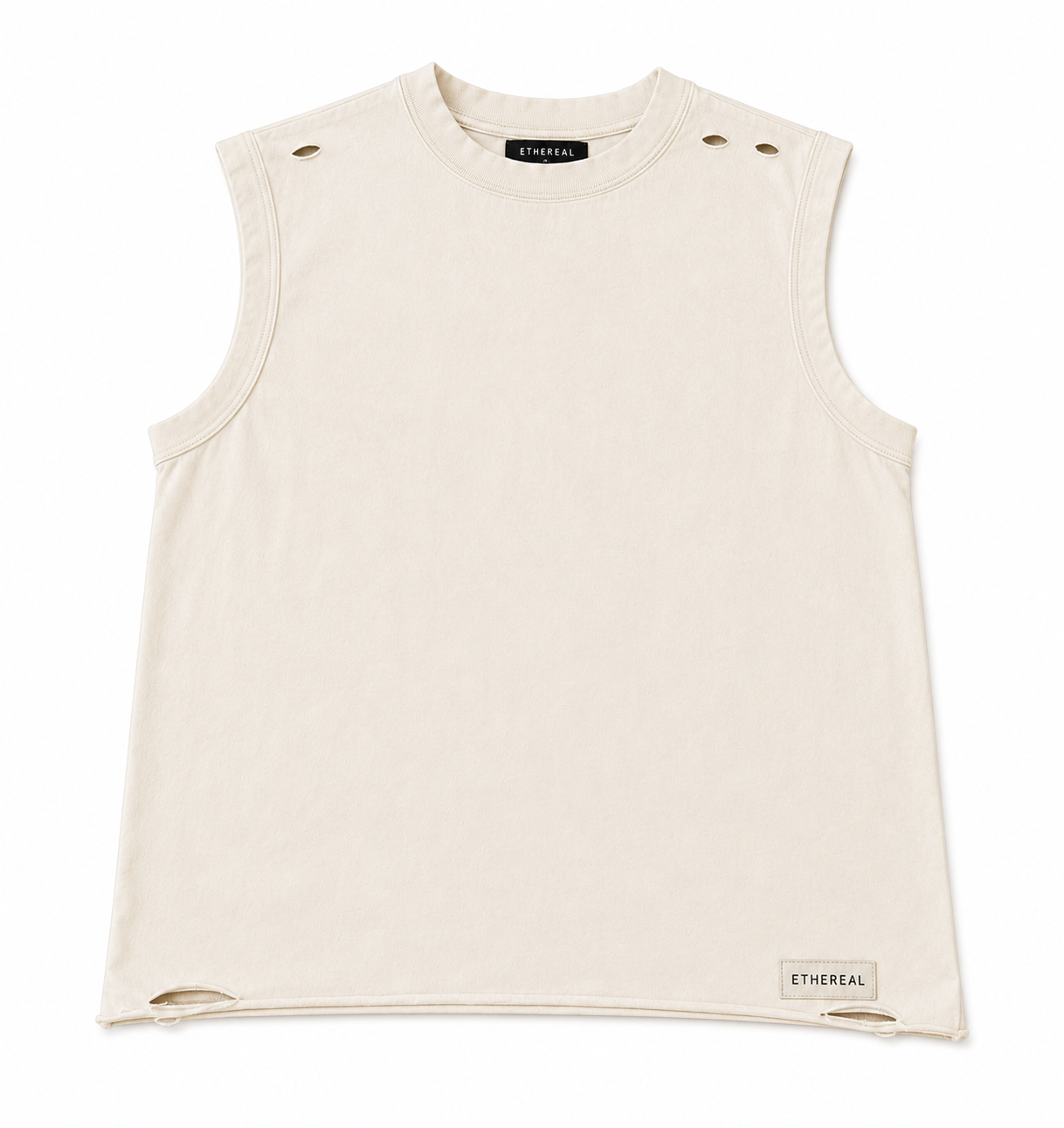 Ethereal Distressed Muscle Shirt