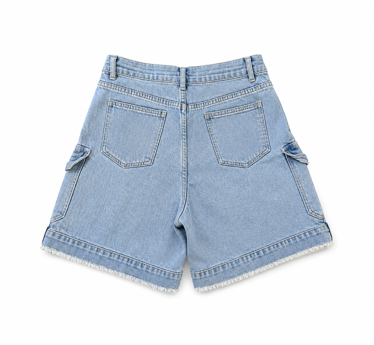 Ethereal Laced Jean Shorts